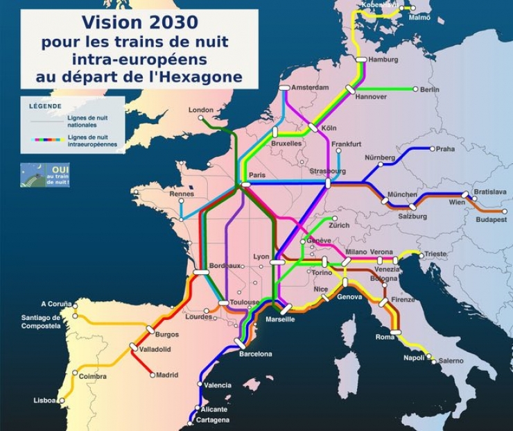 La xarxa plantejada de cara al 2030.